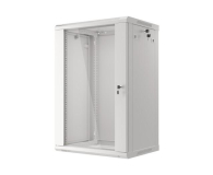 Lanberg Wisząca 19" 18U 600x450mm jednosekcyjna (szara) - 455399 - zdjęcie 5